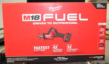 NEW Milwaukee 2719-21 M18 FUEL HACKZALL RECIP SAW Cordless W/BATTERY