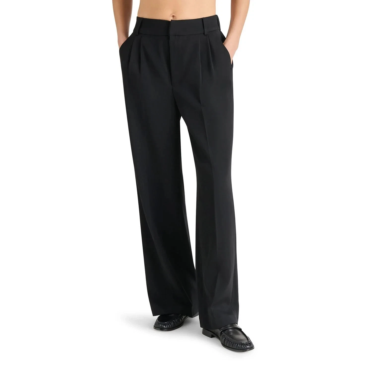 Steve Madden Women's Trouser Size XL Black