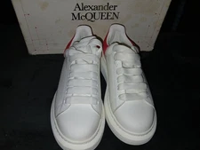 Alexander McQueen Leather & Red Suede Oversized Sneakers Tennis Shoes EU 37 7