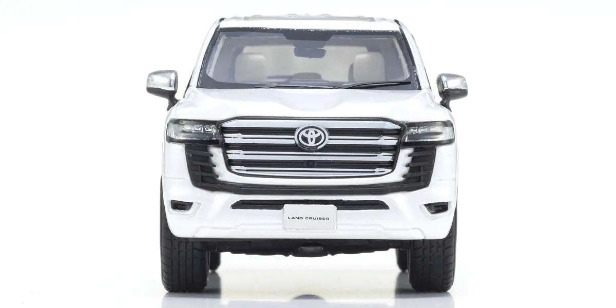 KYOSHO ORIGINAL 1/43scale Toyota Land Cruiser ZX (White) KSR43119W