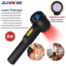 8W Class IV MLS Laser Therapy Machine 808nm 905nm Infrared Pain Relief Arthritis