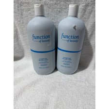 Function of Beauty Straight Hair Conditioner Avocado Oil 22oz Lot of 2 New