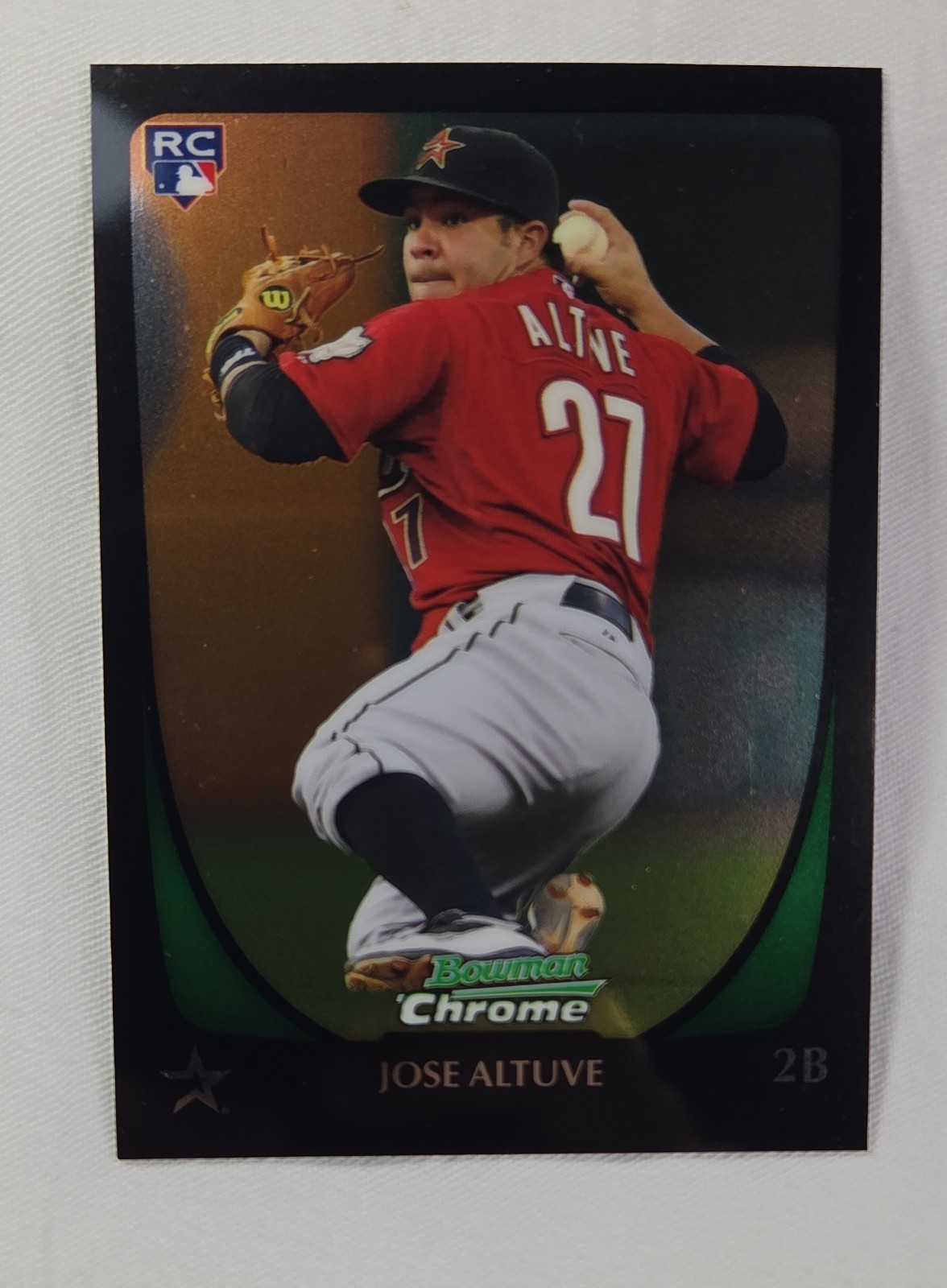 2011 Bowman Draft Picks & Prospects Chrome Jose Altuve #1 Astros Rookie RC #266