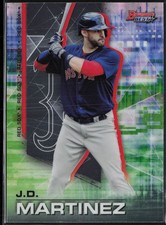 2021 Bowman's Best J.D. Martinez #54 Boston Red Sox