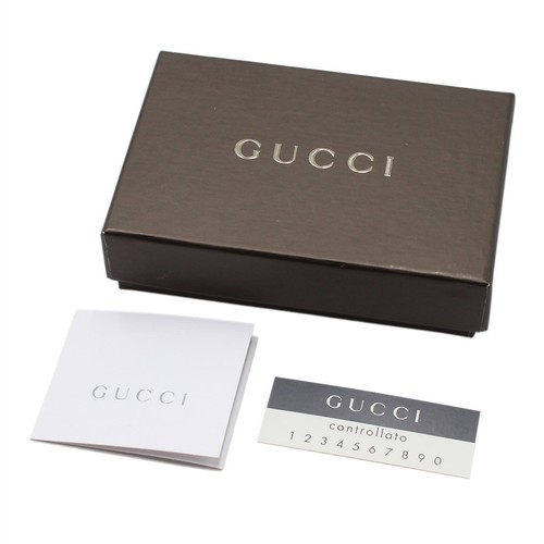 Gucci Shelly Leather 6 Key Case Holder Black SHW 138077 Unused N2598 - Picture 10 of 10