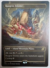 MTG - Ketria Triome Borderless - Ikoria Lair of Behemoths #310 - N/M Rare