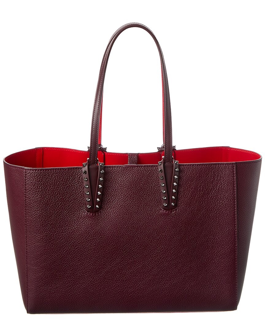 Christian Louboutin Cabata Small Leather Tote Womens Red 203990₽