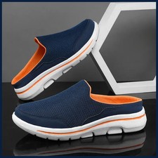 Men Slippers Summer Breathable Home Indoor Slippers Men Thick Bottom Slides