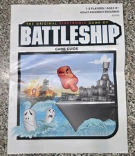 Hasbro The Original Electronic Game Of Battleship Players Instruction Manual