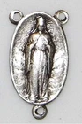 Our Lady of Knock Silver Rosary Centre IRISH Catholic Apparition holy medal God