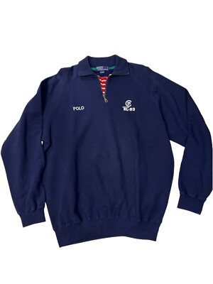 【デヴィちゃん】POLO Ralph Lauren US-93 Polo Ralph Lauren Navy Cotton Linen CP-93 Sailing Nautical