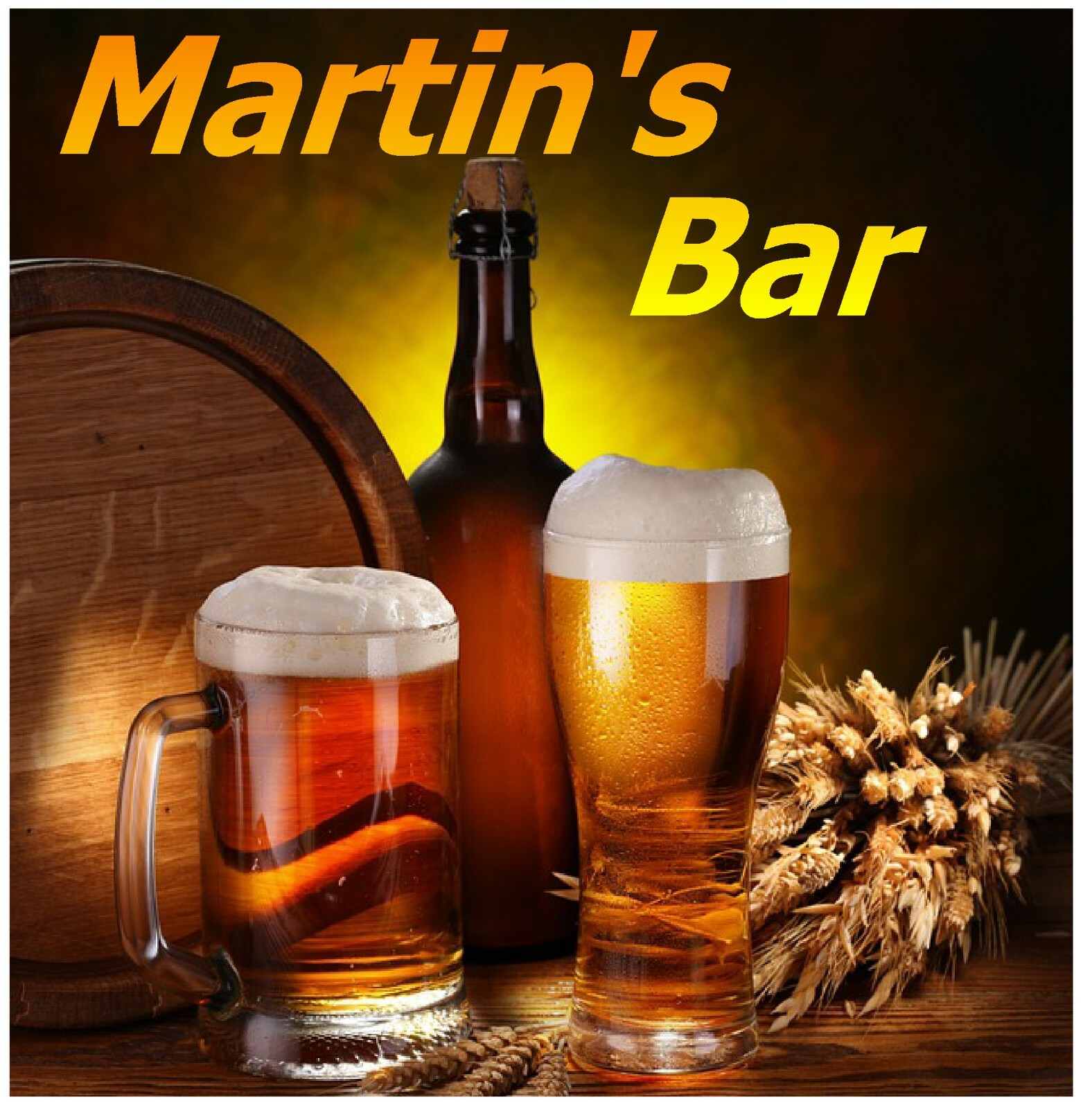 CASA ASTA BIRRA PERSONALIZZATO - SET DI NOVITÀ SOUVENIR SOTTOBICCHIERI