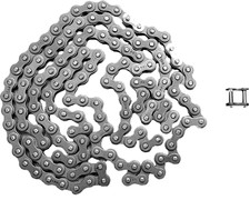 KETTE MINI QUAD CROSS POCKET BIKE 25H  142 GLIEDER MIT SCHLOSS L: 90cm (m43e)