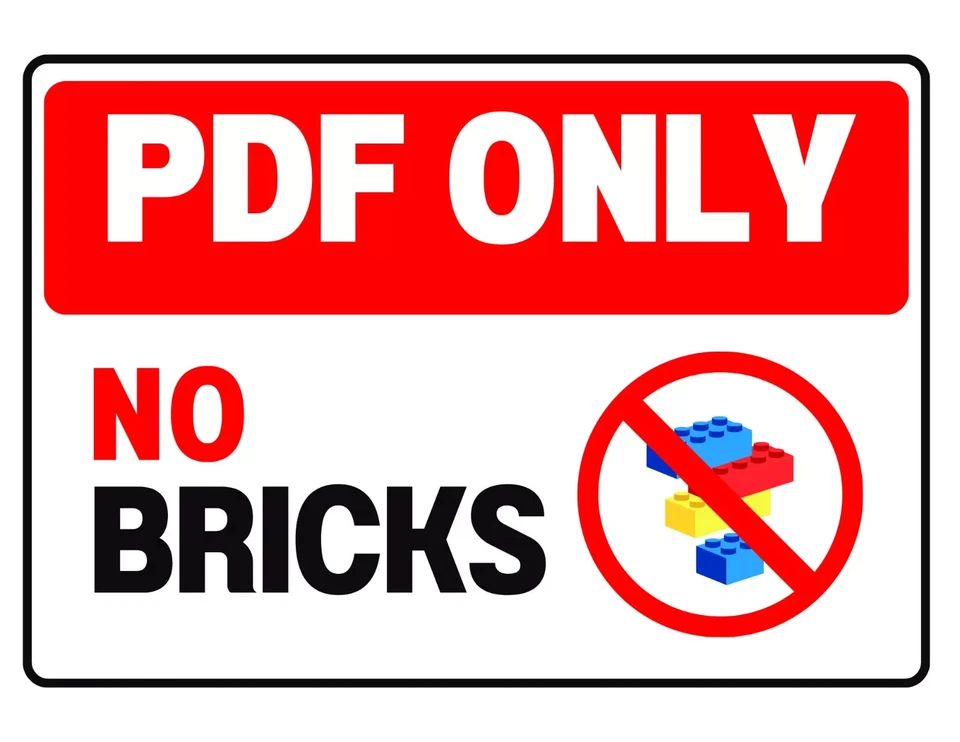 LEGO MOC Custom City Creator Adventurer's Red Biplane PDF Building Instructions! - Image 3 of 3