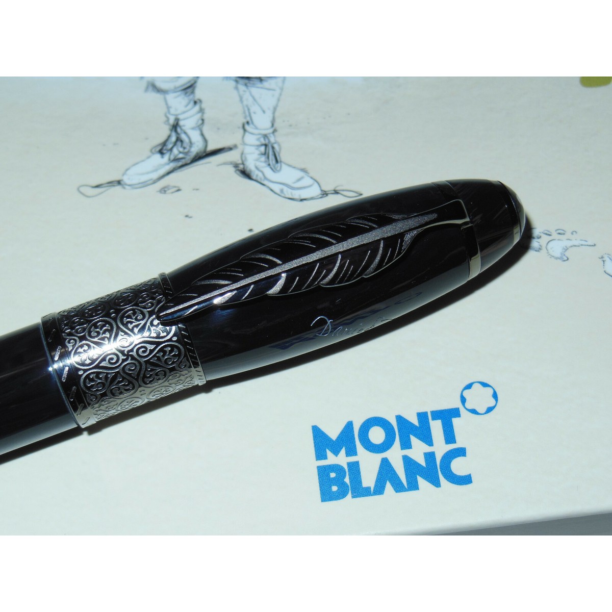 New Montblanc Writers Edition Daniel Defoe Set Fountain Pen