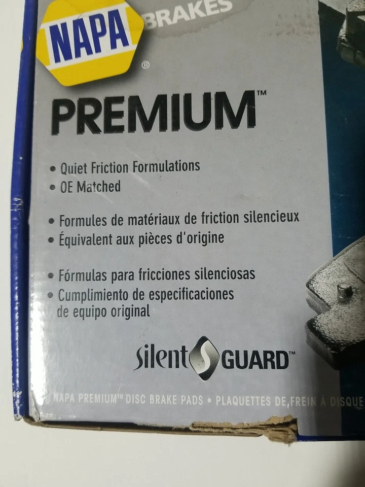 Juego de pastillas de freno delanteras cerámicas SS-7979-X para Kia Spectra Spectra5 D1074   Foto 3 de 4