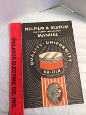 Nu-film Silk Screen Preparation Manual 