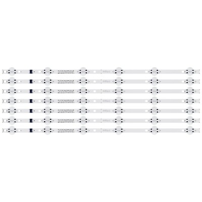 7pcs LED Backlight Strips For LG 55UP78003LB 55UR640S9UD 55UQ9000PSD 55UQ8050PSB