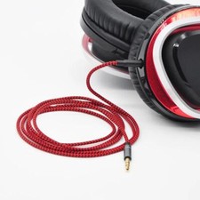 3.5mm to 2.5mm OFC Nylon Cable For JBL E55BT E50BT E45BT Headphones 300cm