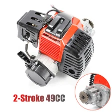 2 STROKE 49CC ENGINE MOTOR PULL START FOR POCKET MINI BIKE GAS SCOOTER ATV