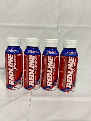 Redline Xtreme Star Blast Energy Drink (Pack of 12)  No Expiration Date