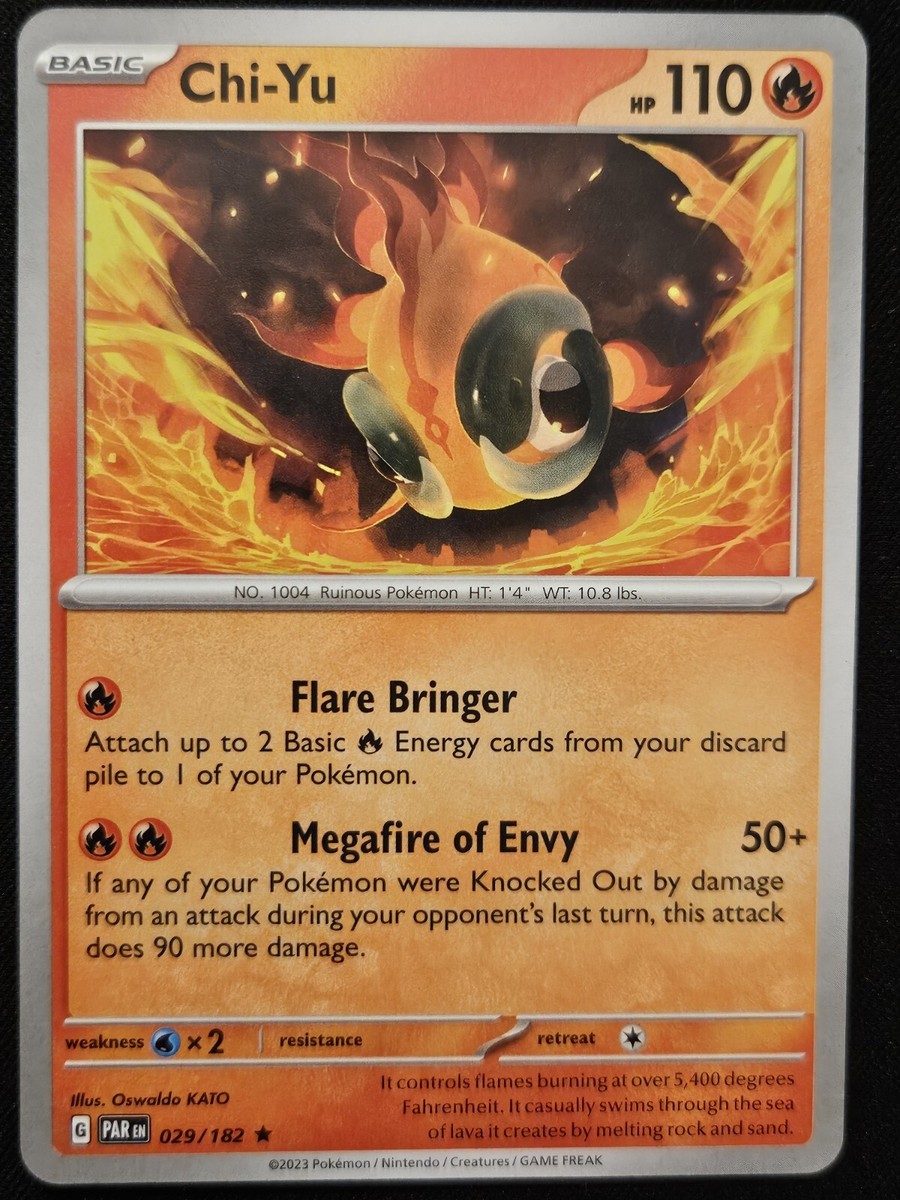 Chi-Yu 029/182 S&V Paradox Rift Non Holo Rare Prerelease Exclusive