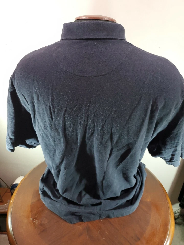 Camisa Polo Tru Spec Para Hombres XL Negra Algodón Honduras Bordada Armas Tácticas Disparar Foto 4 de 4