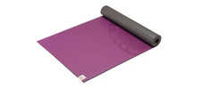 GAIAM Purple Premium 5mm Dry-Grip Thick Non Slip Exercise  Fitness Mat NWOT 4