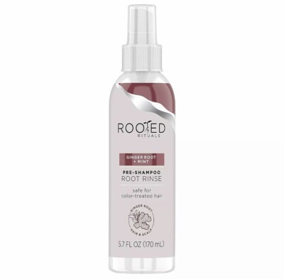 Rooted Rituals - Ginger Root and Mint - Pre-Shampoo Root Rinse, 5.7 fl oz