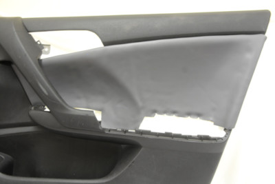 Fits 09-14 Acura TSX Synthetic Leather Door Panel Insert Cards Gray