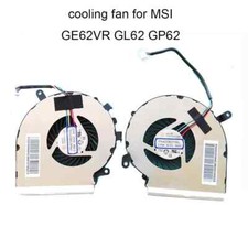 For MSI GE62VR GP62MVR GL62VR CPU GPU Cooling Fan N366 N371 DC5V 0.55A 4pin