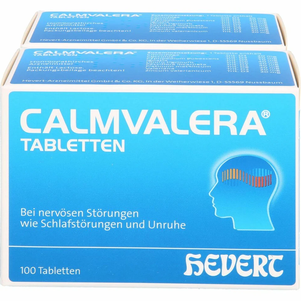 HEVERT ARZNEIMITTEL GMBH & CO. KG CALMVALERA Hevert Tabletten 200 St PZN09263534