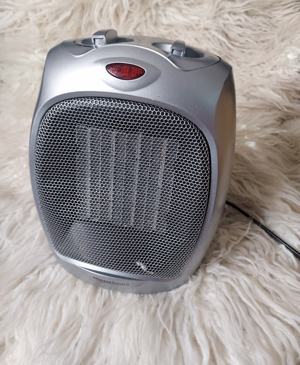 Amazon 1500 Electric Heater Amazon Basics Portable Eco-Smart Space