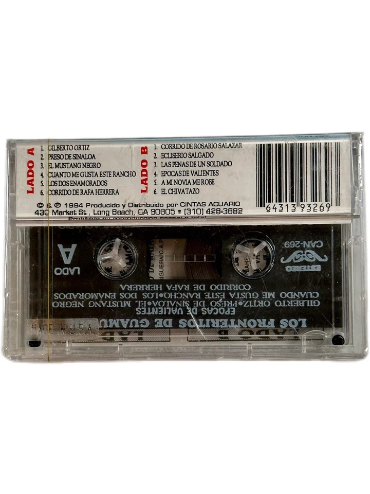 LOS FRONTERITOS DE GUAMUCHIL Epocas De Valientes Cassette Nuevo Sellado Rara  Foto 2 de 3
