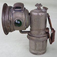 Antique Vintage Miller BOLA Model Carbide Acetylene Bicycle Lamp (for pats) #4