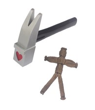 Jujutsu Kaisen Cosplay Costume Kugisaki Nobara Handheld Hammer Grass Doll Props