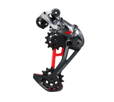 Sram, Schaltwerk, X01 Eagle, 12-fach, schwarz-rot