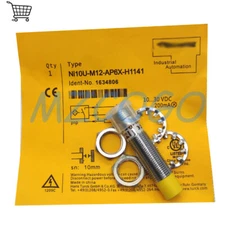 10-30VDC 200mA Distance: 10mm For TURCK NI10U-M12-AP6X-H1141 Inductive Sensor