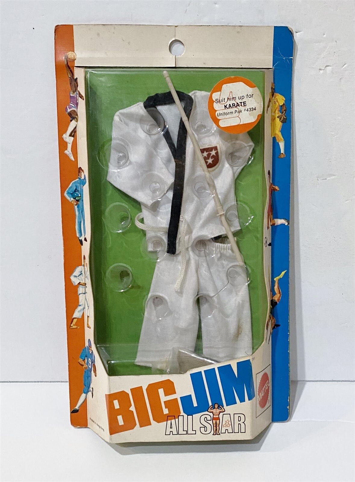  1971 MATTEL BIG JIM KARATE UNIFORM PAK 4334 MINT ON CARD eBay