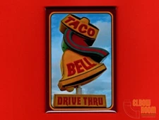 Taco Bell vintage sign art 2x3" fridge/locker magnet