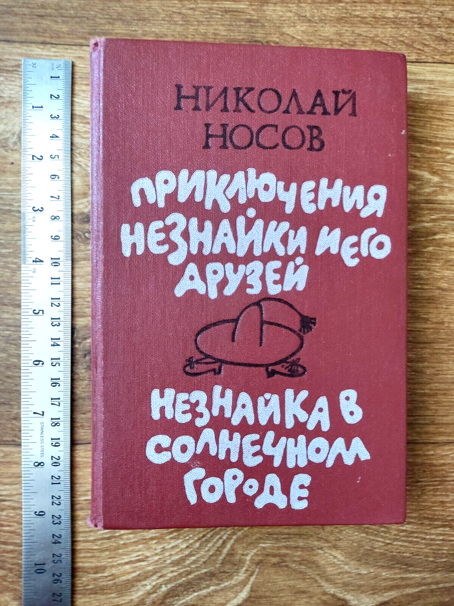 N.Nosov Soviet book Adventures of Dunno his friends Dunno in a sun