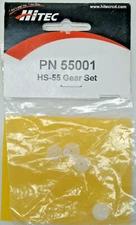 HS-55 SERVO GEAR SET RC Radio Control Car Buggy Truck Boat Airplane Hitec 55001