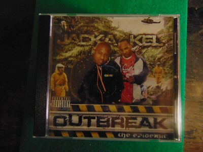 The Jacka Outbreak The Epidemic Cd 2008 The Artist Records OG Press Ultra Rare 