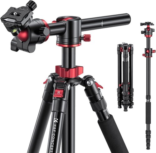 K&F Concept 170cm Kamera-Stativ Einbeinstativ 360° Metall-Kugelkopf Reisestativ - Bild 24 von 51