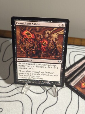 Crumbling Ashes - Eventide Regular - NM Unplayed - MTG Magic the Gathering