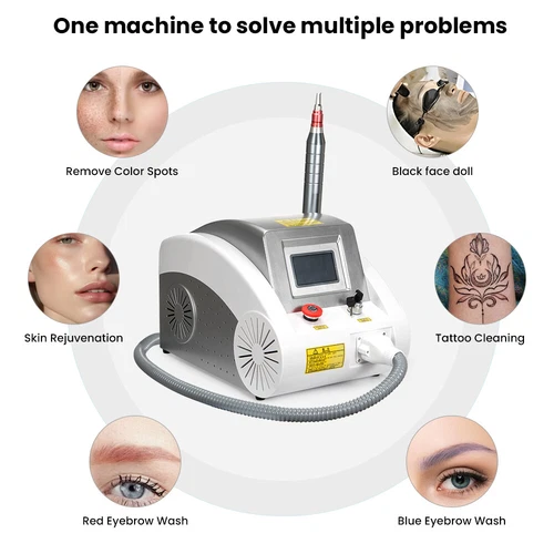 Nd YAG Picosecond Laser Tattoo Removal Machine Pigment Pico Skin Rejuvenation image 4