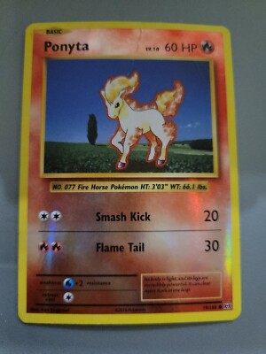 2016 ponyta pokemon card Trading Game Sun Moon Cosmic Eclipse Single Card Common 23 Mint / near mint condition trading card Pokemon XY Evolutions Ponyta Common