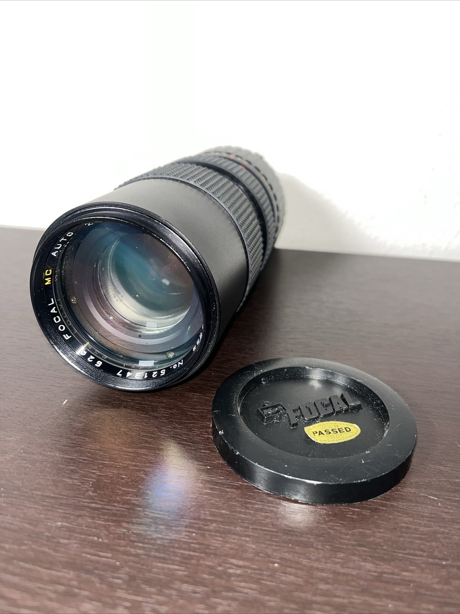 Focal MC Auto Zoom 1:3.5 f=80-200mm Lens For Minolta | eBay