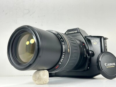 film camera canon rt [Exc+5+] Canon EOS RT Film Camera EF 55-200mm II USM Zoom Lens  JAPAN