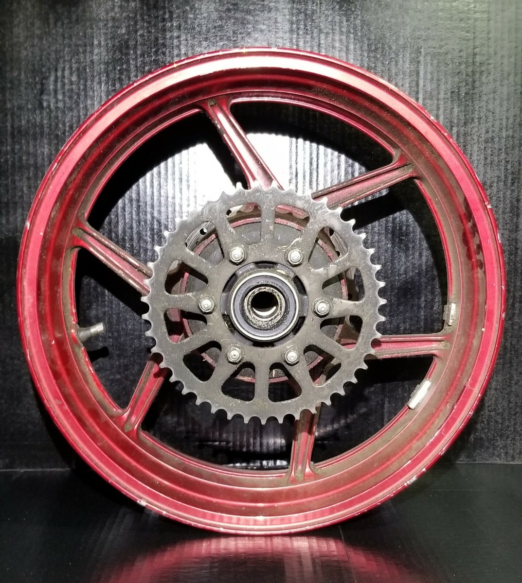 2005-06 Kawasaki ZX636 ZX6R OEM Rear Wheel Rim Special Edition